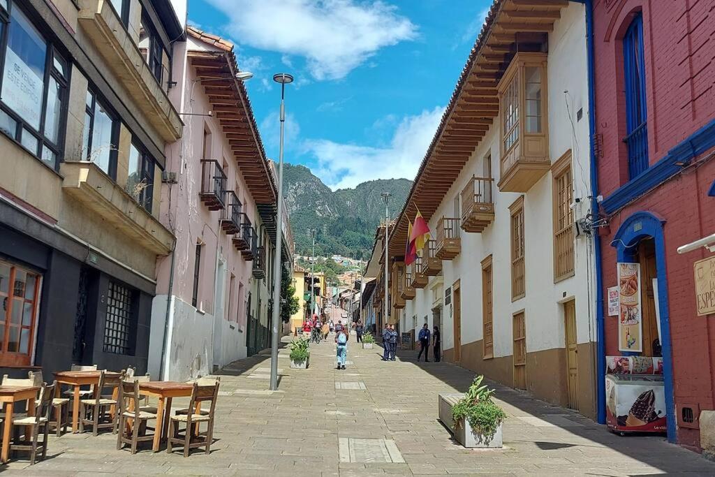 Grandioso Apartaestudio La Candelaria Bogotá Kültér fotó
