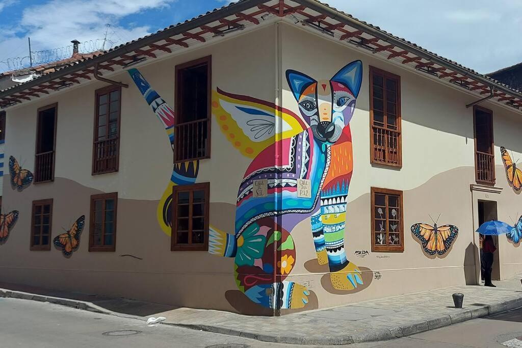 Grandioso Apartaestudio La Candelaria Bogotá Kültér fotó