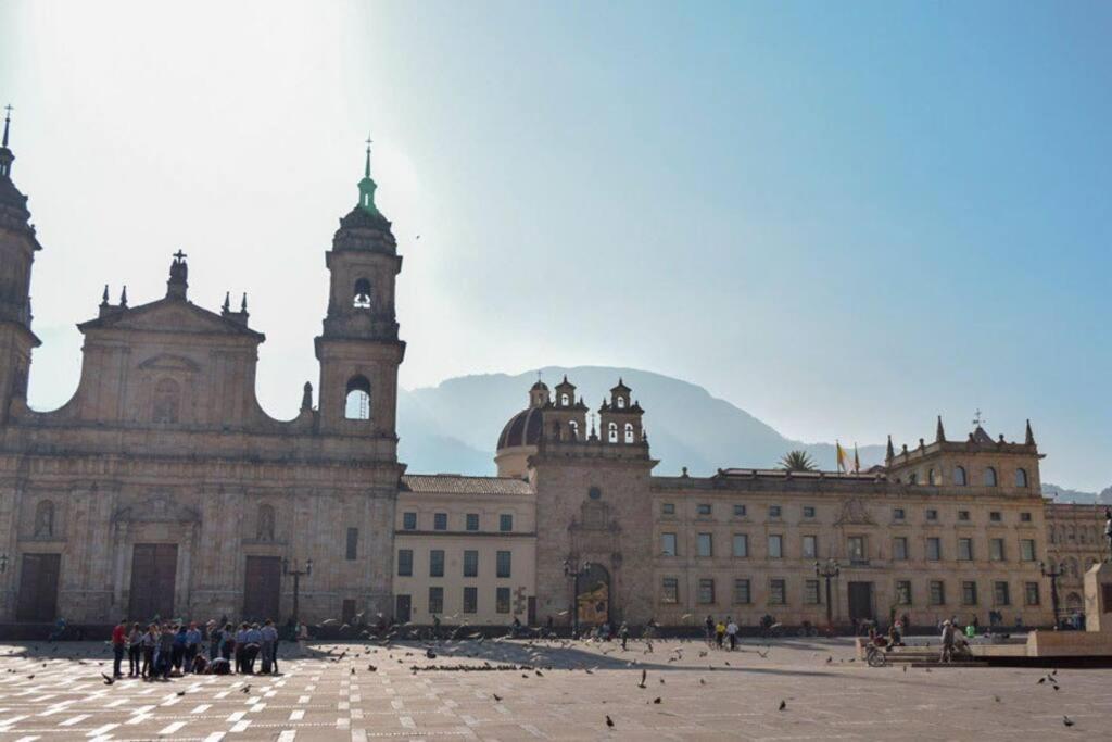 Grandioso Apartaestudio La Candelaria Bogotá Kültér fotó